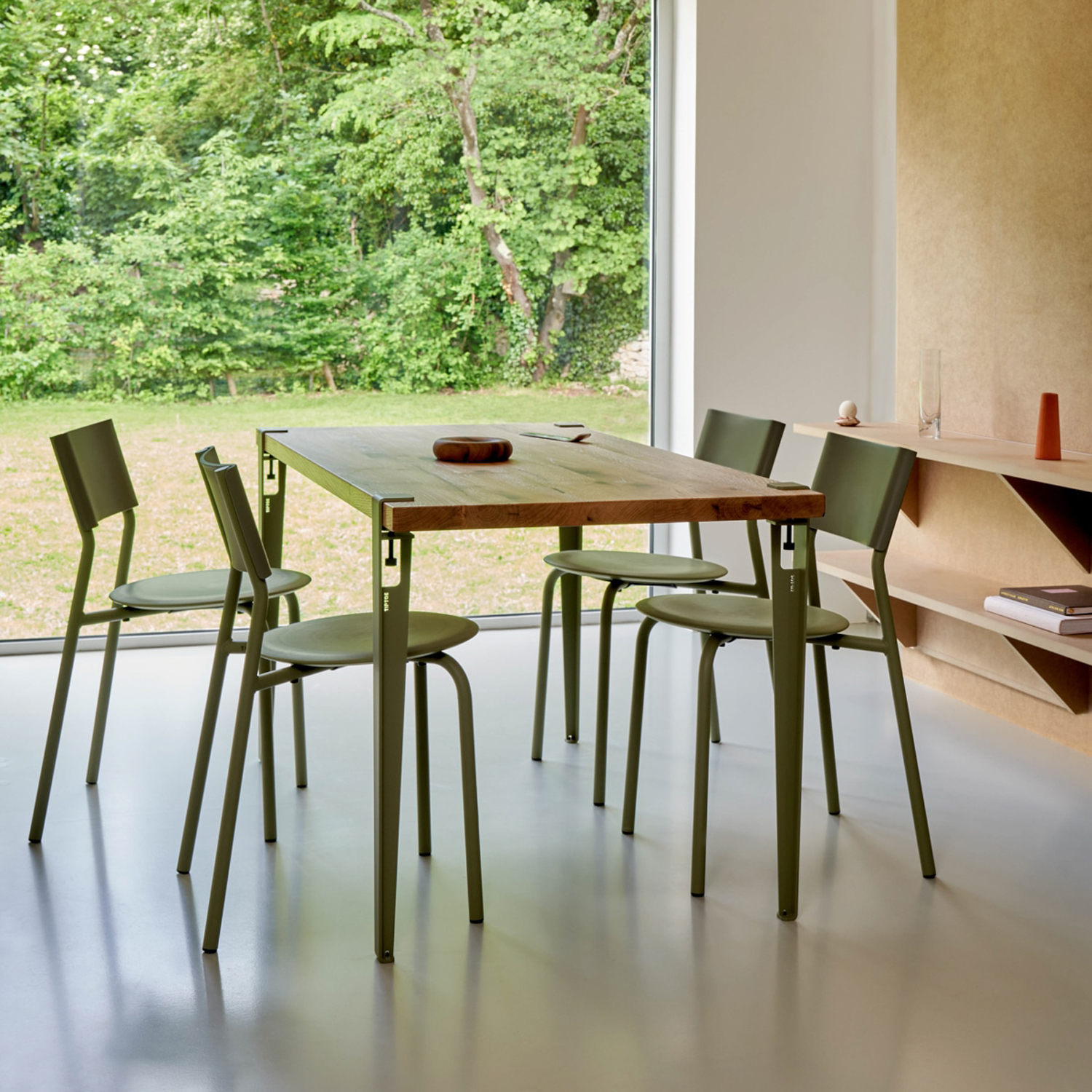 Set aus 4 Tischbeinen - 75cm