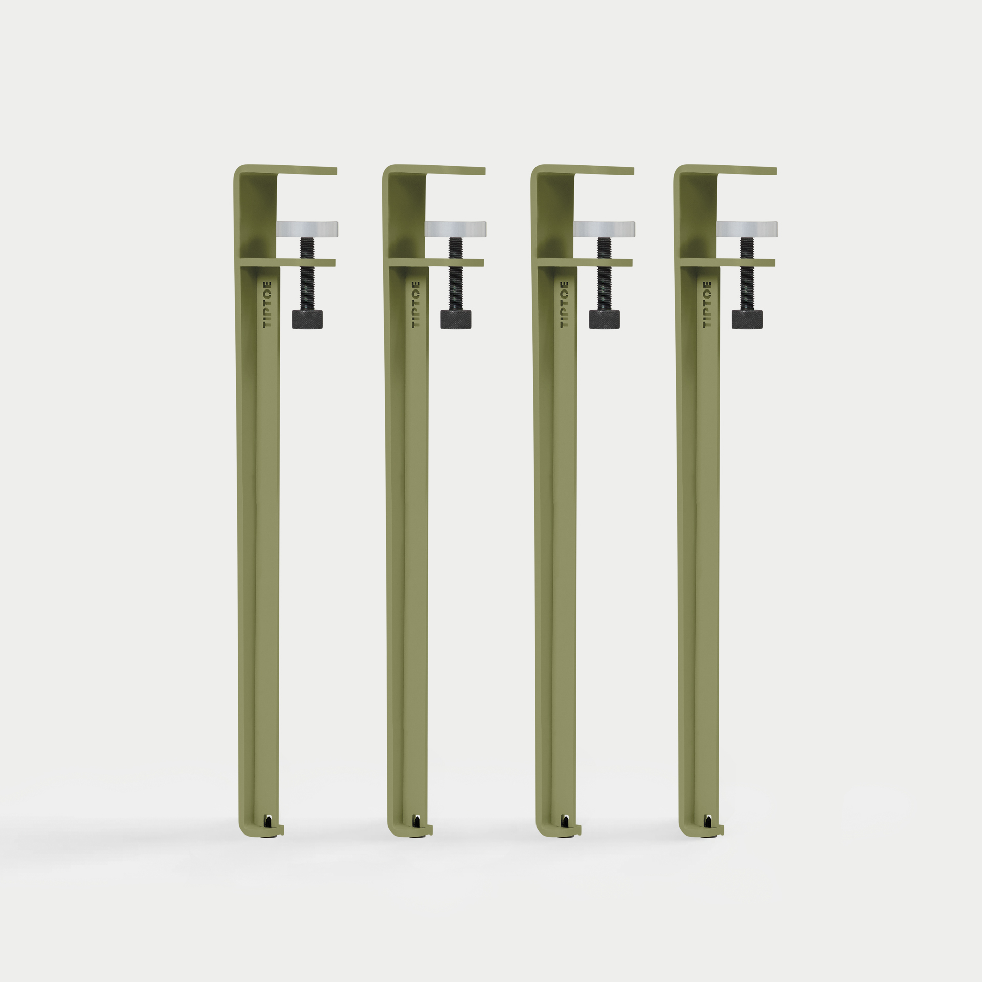 Set aus 3 oder 4 Tischbeinen - 43cm
