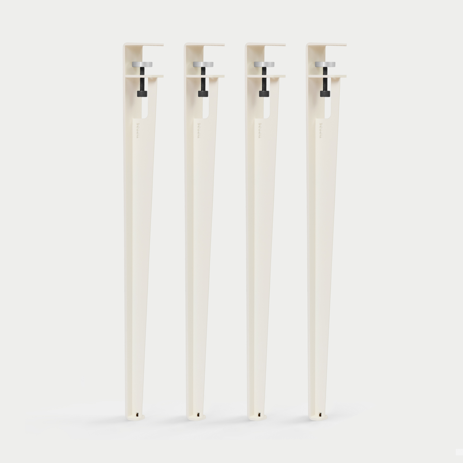 Set of 4 table legs - 75cm