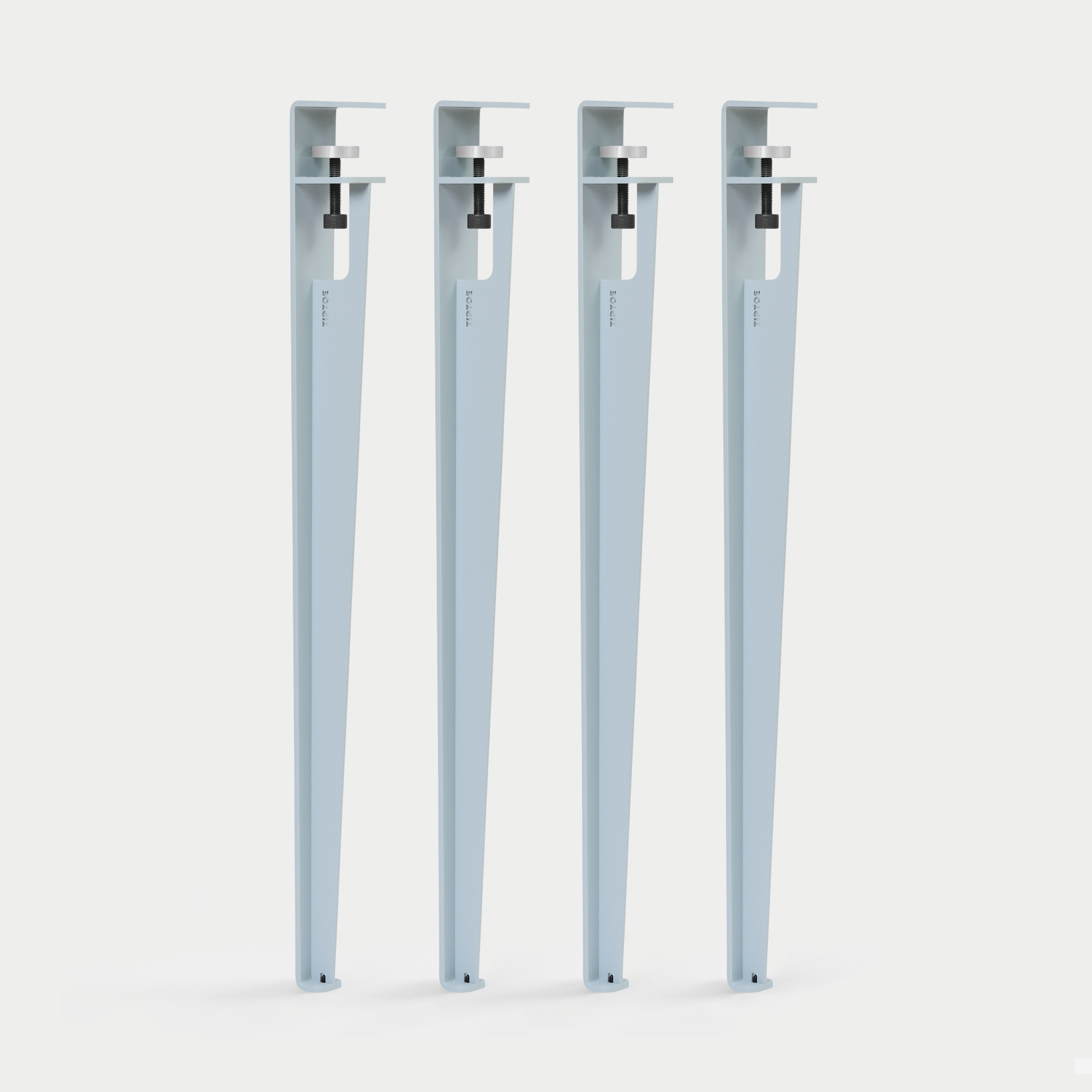 Set aus 4 Tischbeinen - 75cm