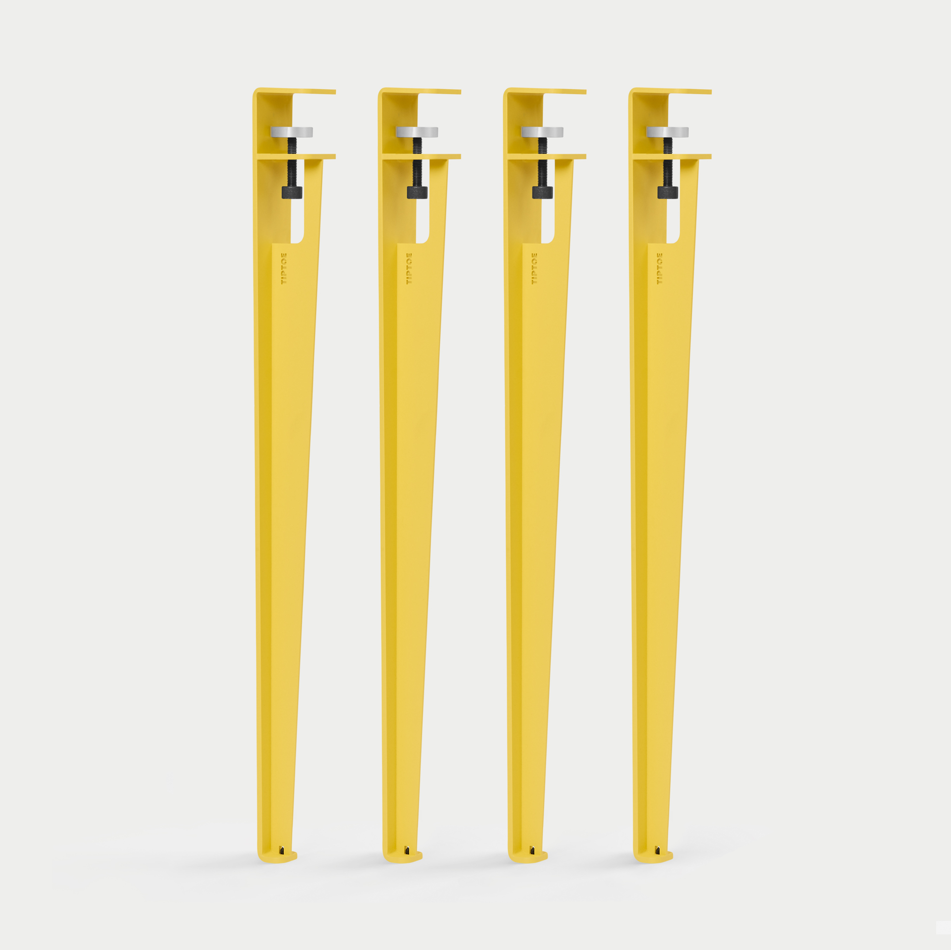 Set aus 4 Tischbeinen - 75cm