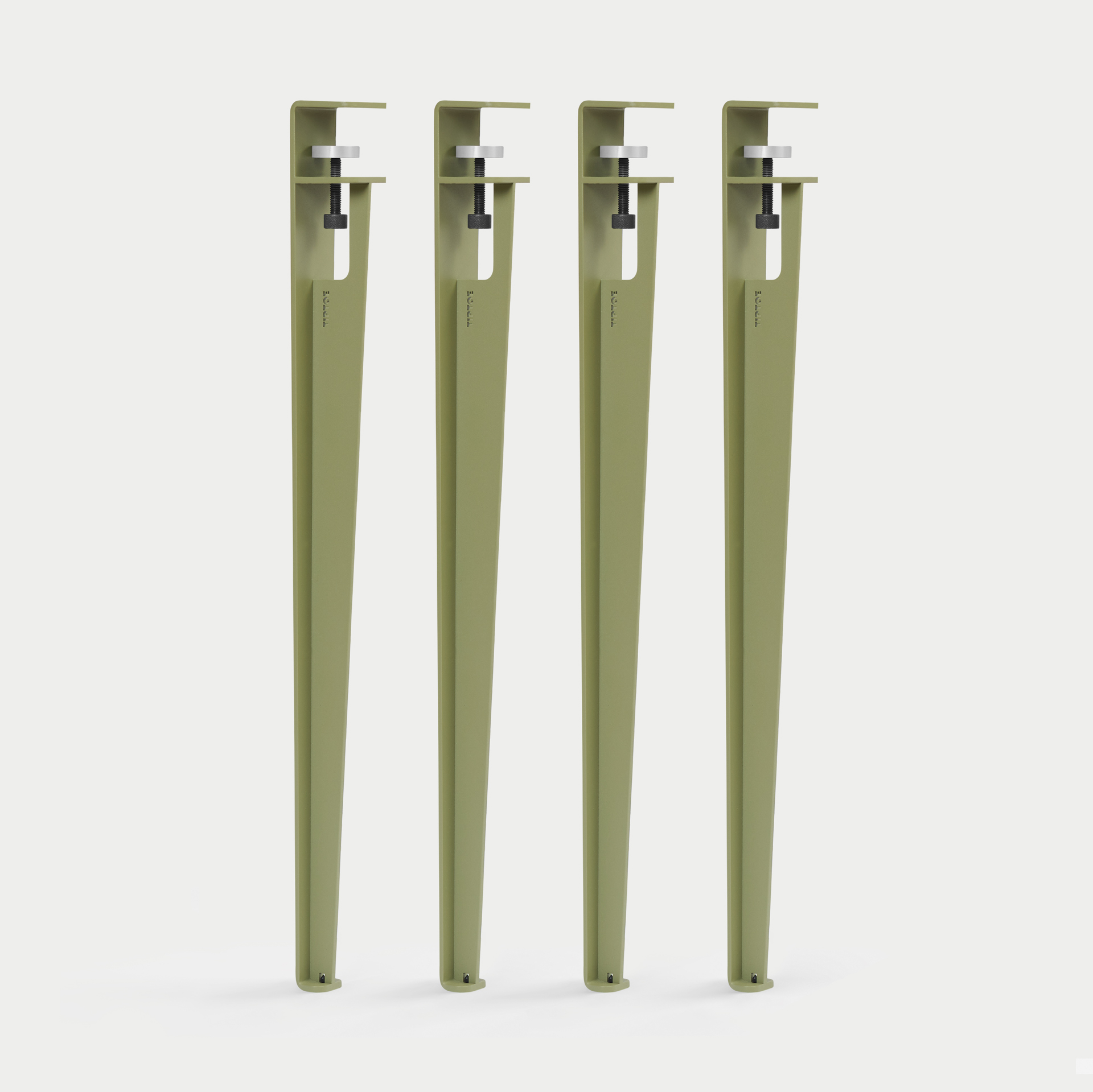 Set aus 4 Tischbeinen - 75cm