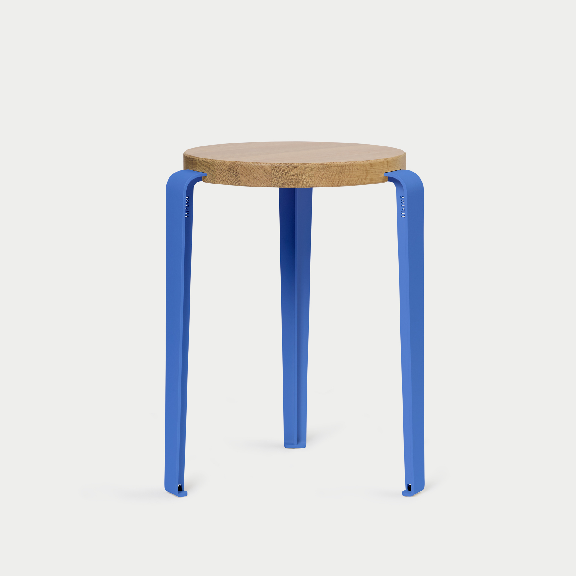 Hocker LOU - massive Eiche