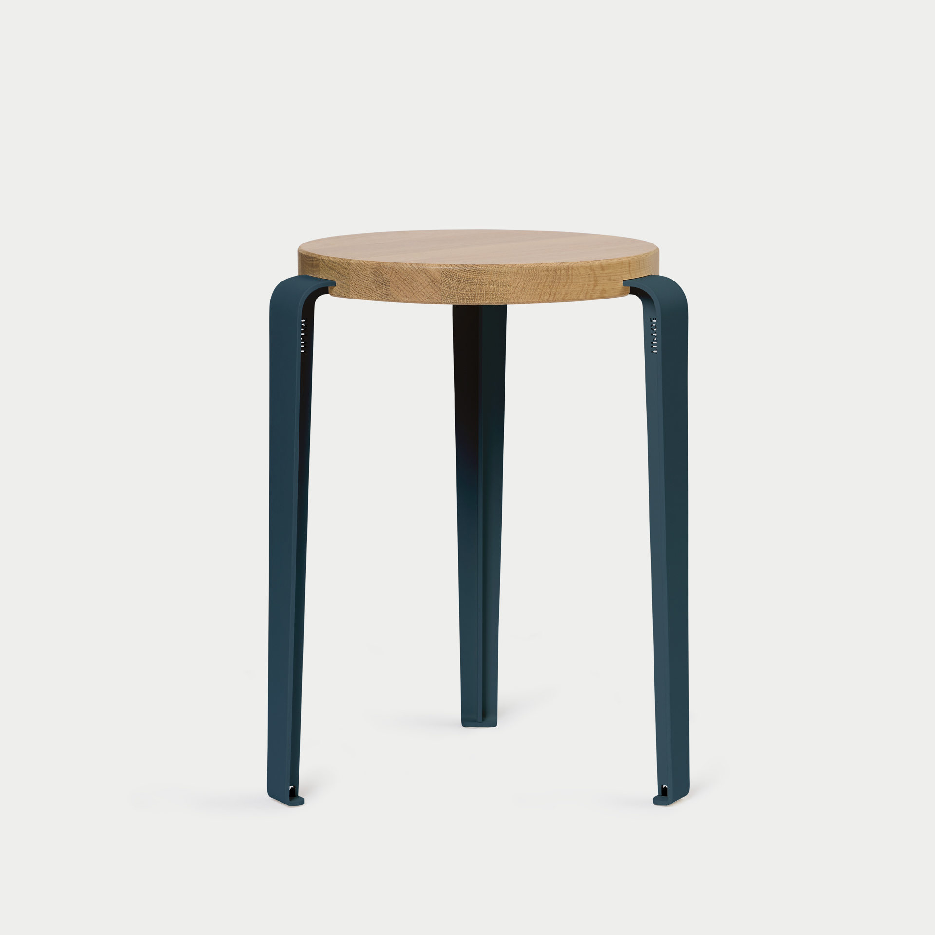 Hocker LOU - massive Eiche