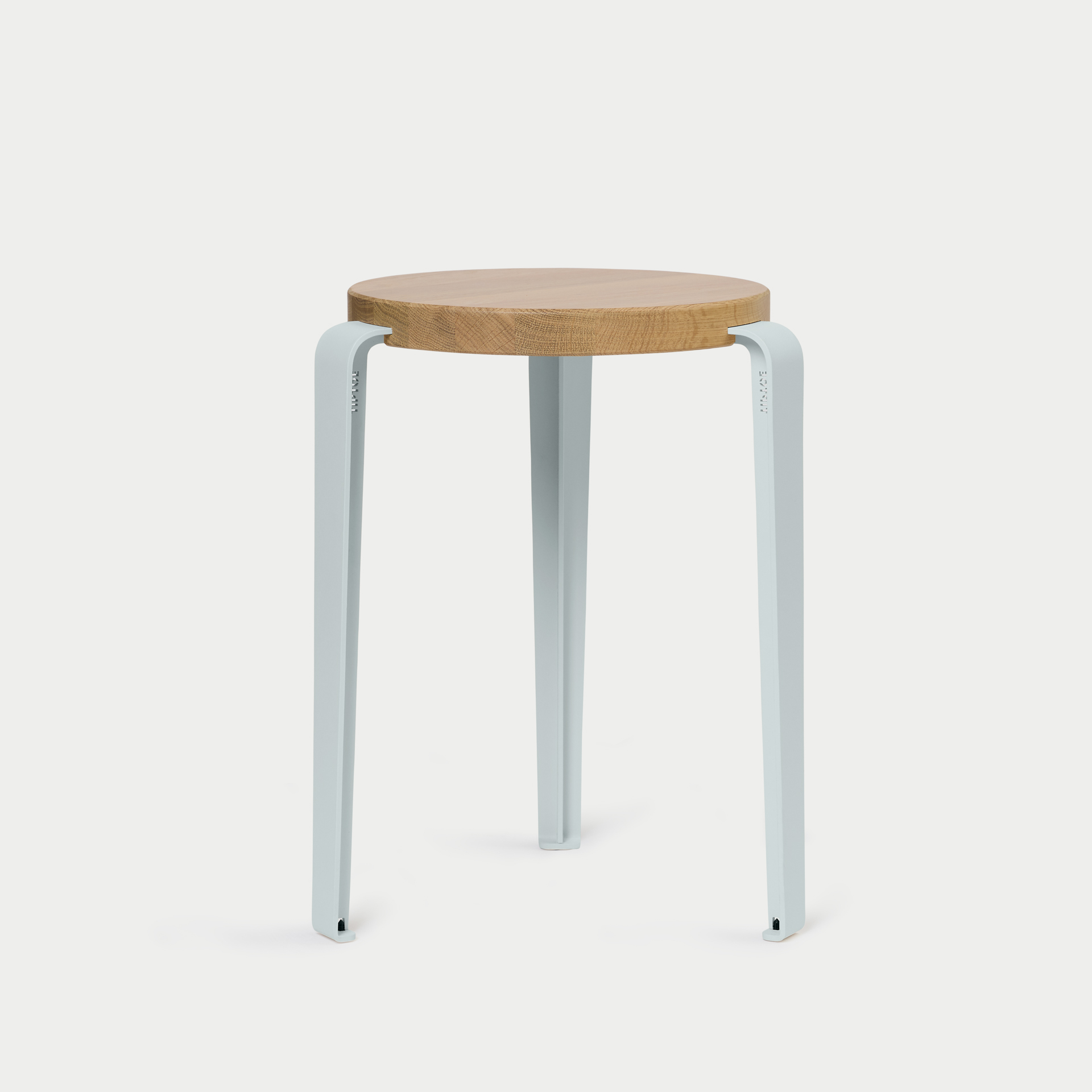 Hocker LOU - massive Eiche