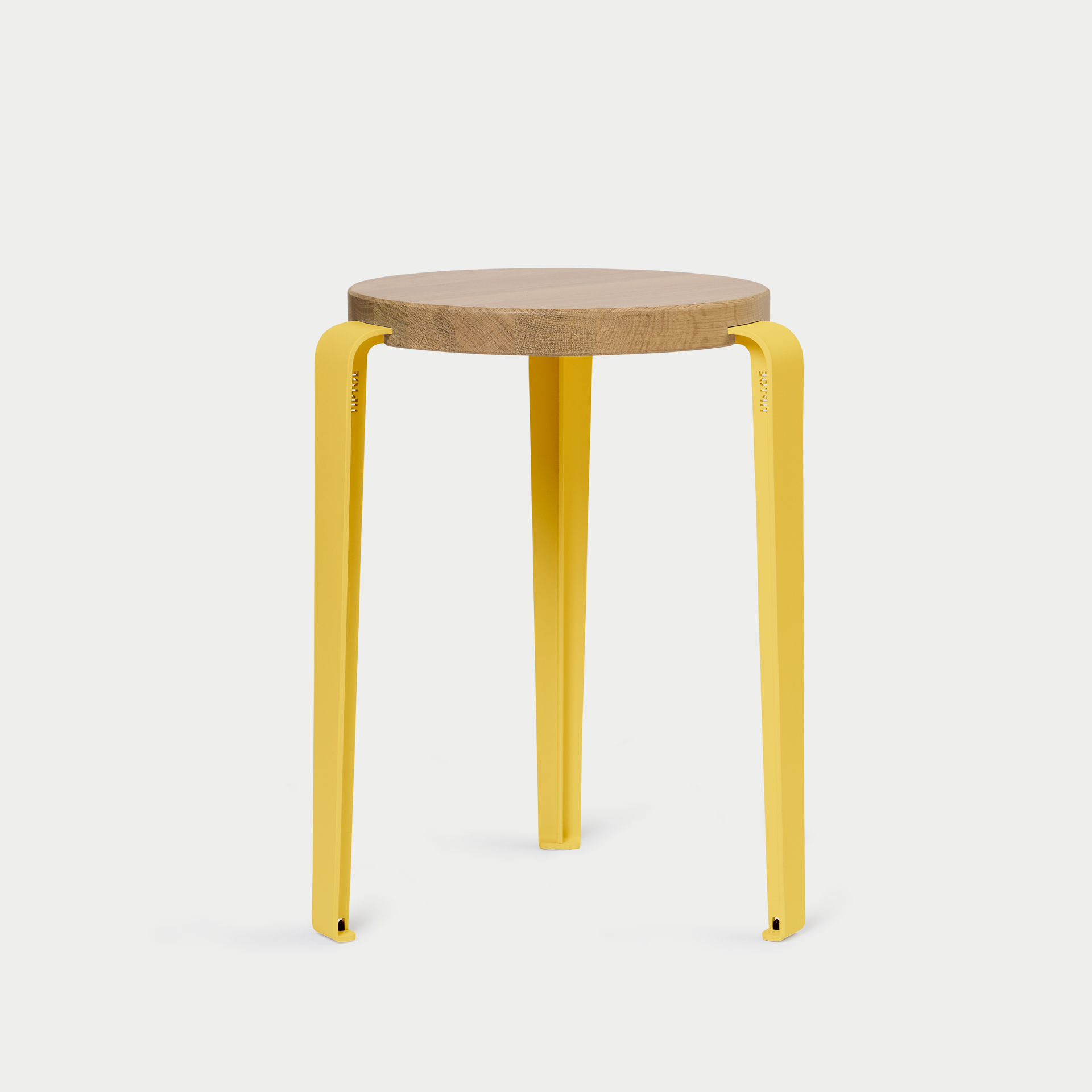 Hocker LOU - massive Eiche