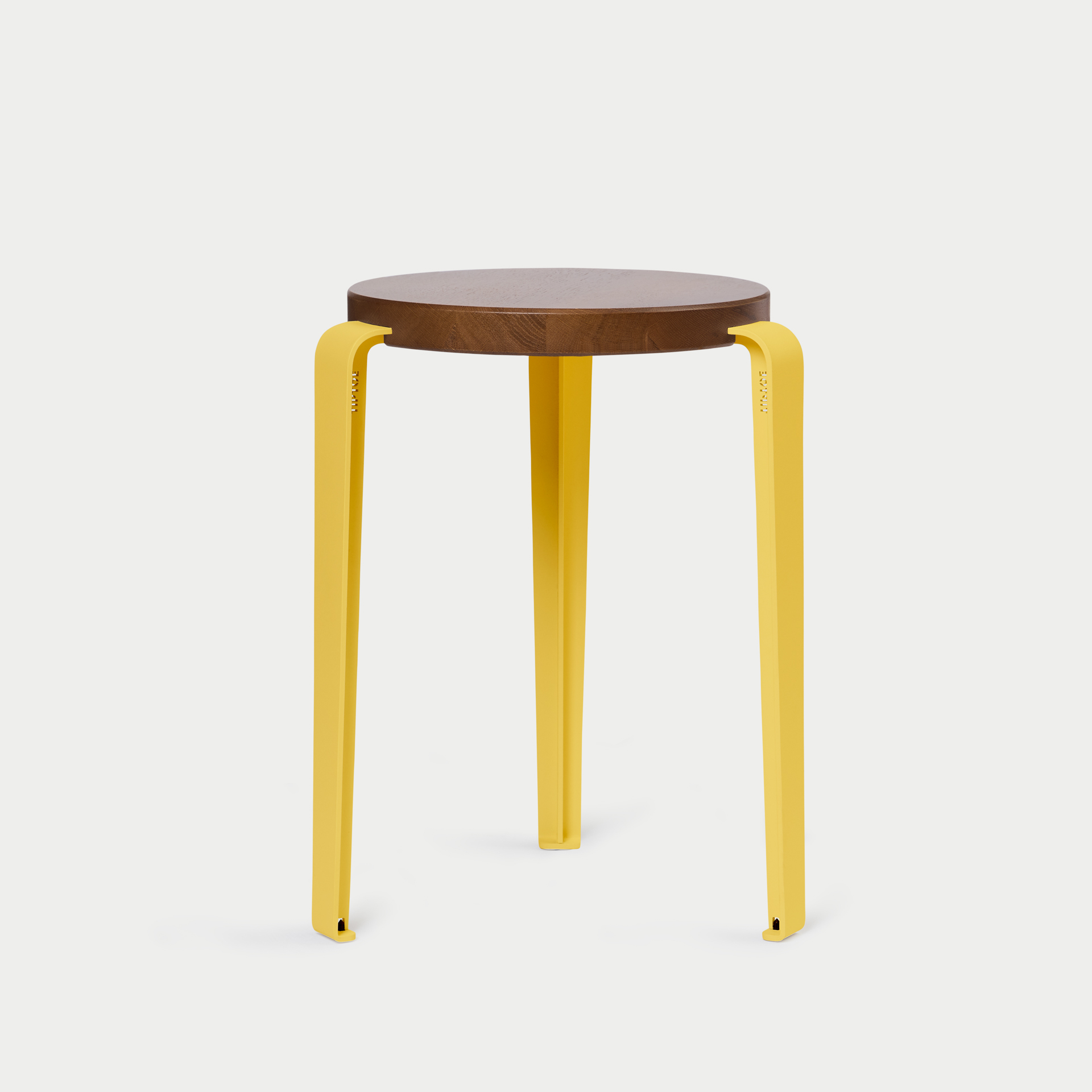 Hocker LOU - massive Eiche