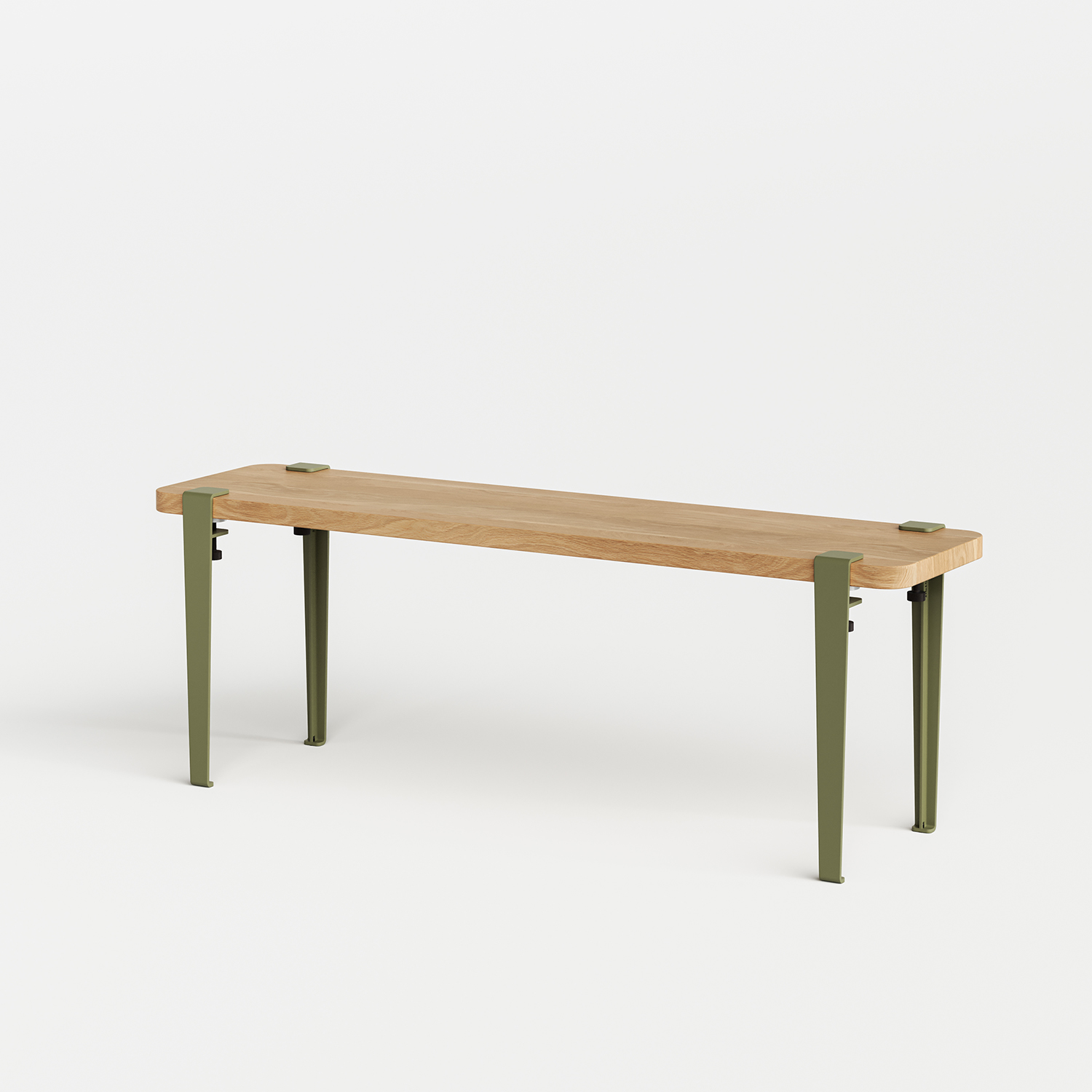 Sitzbank TIPTOE 120x30cm - massive Eiche