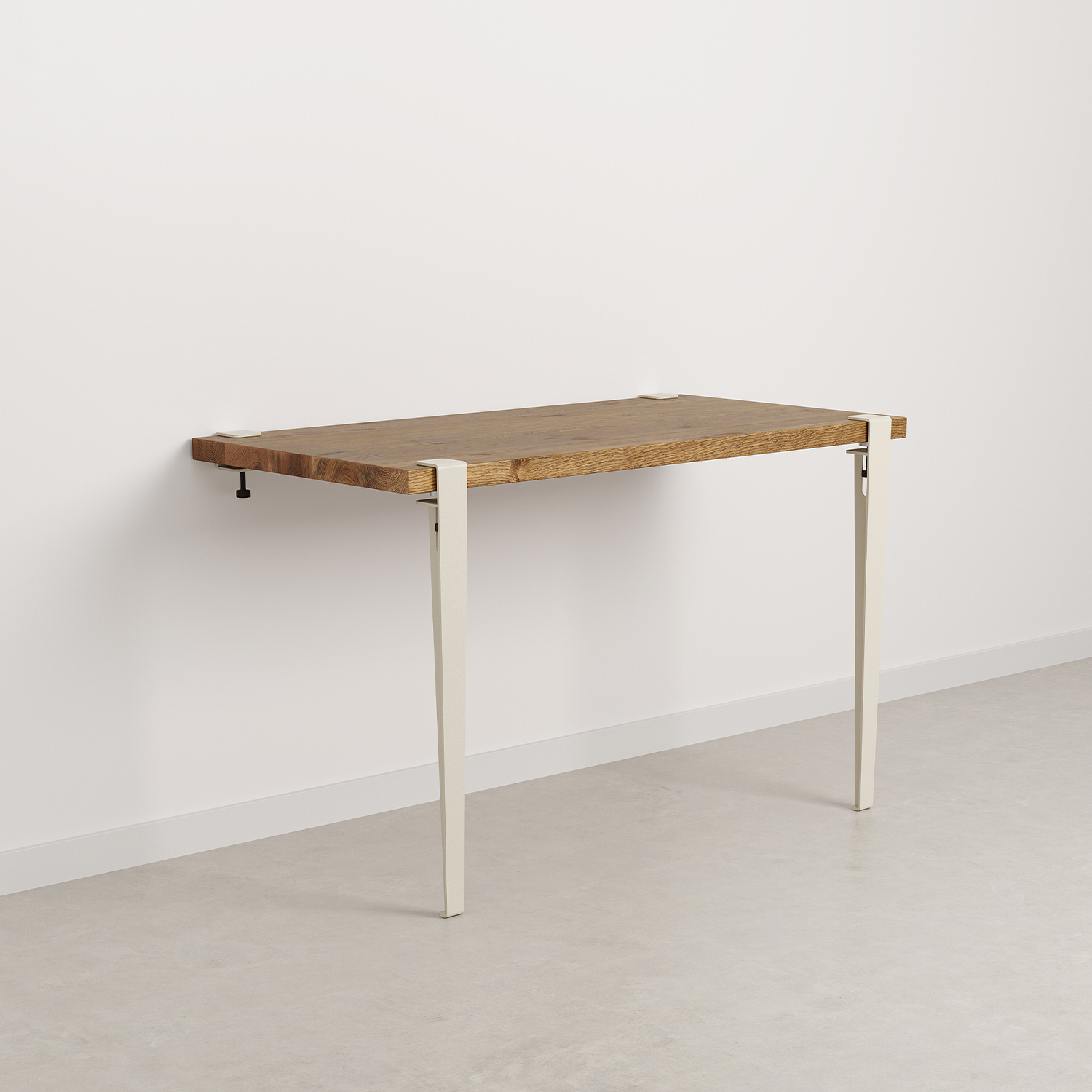 TIPTOE wall desk 120x60cm - reclaimed wood