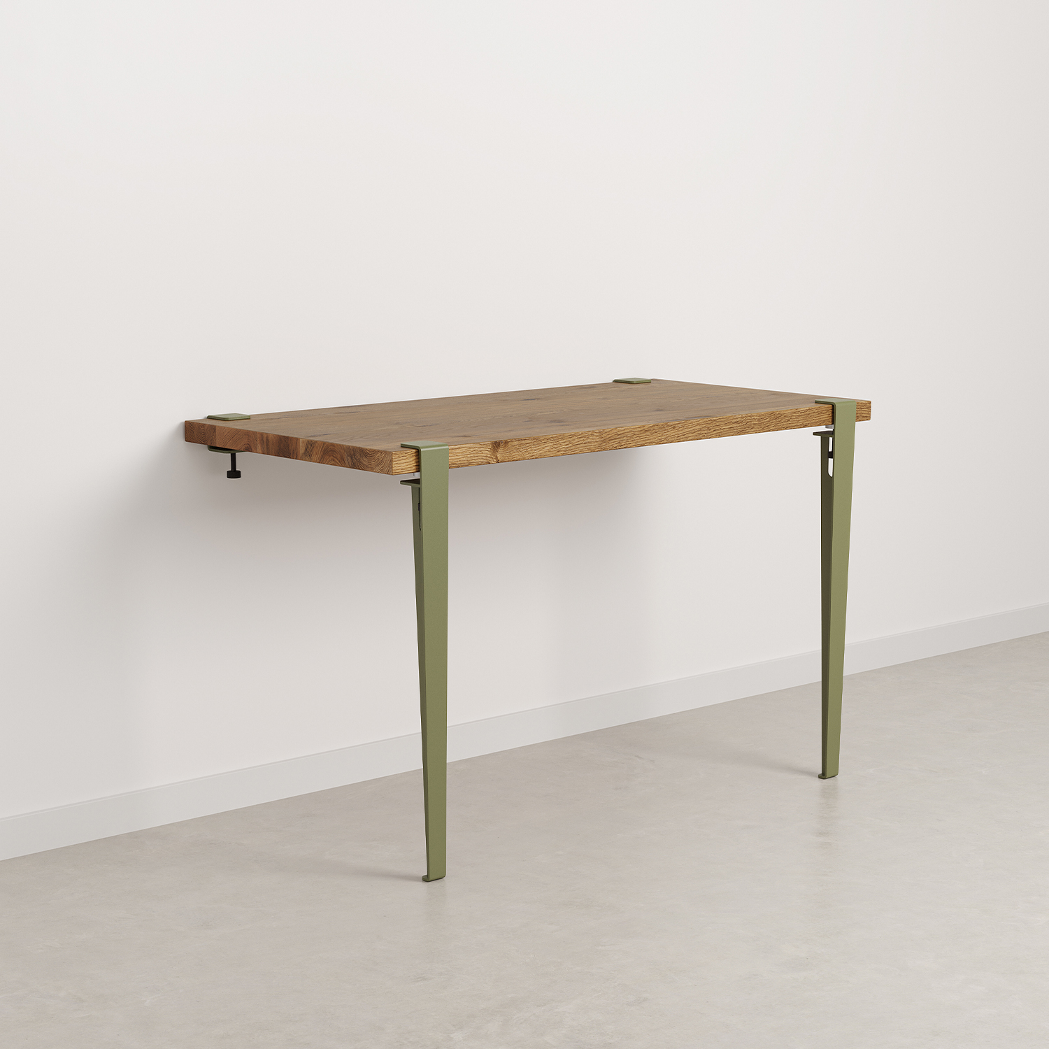 TIPTOE wall desk 120x60cm - reclaimed wood