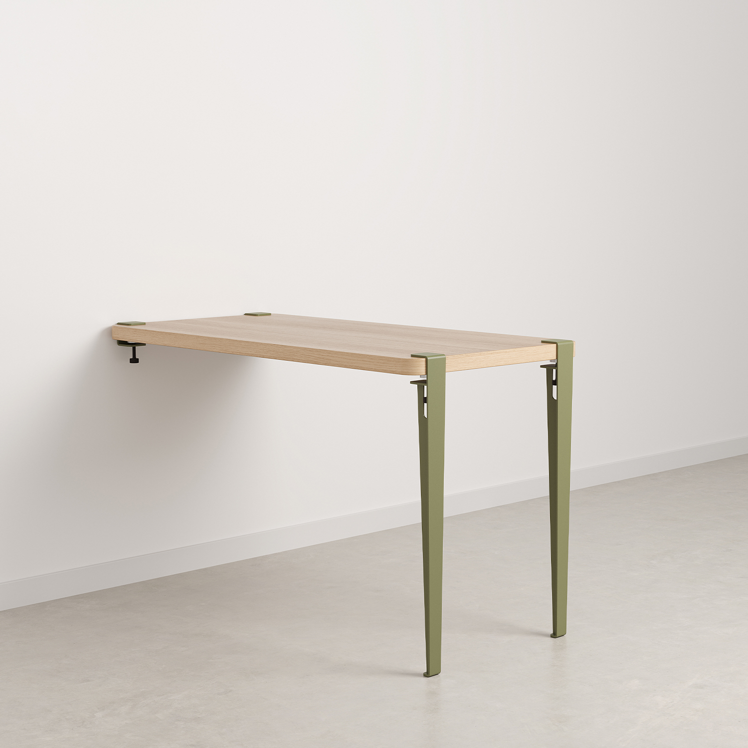 Tischbein 75cm und Wandhaken BRACKET