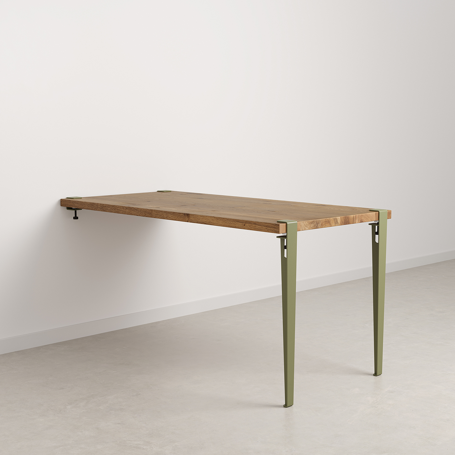 Wand-Esstisch TIPTOE - recyceltem Altholz