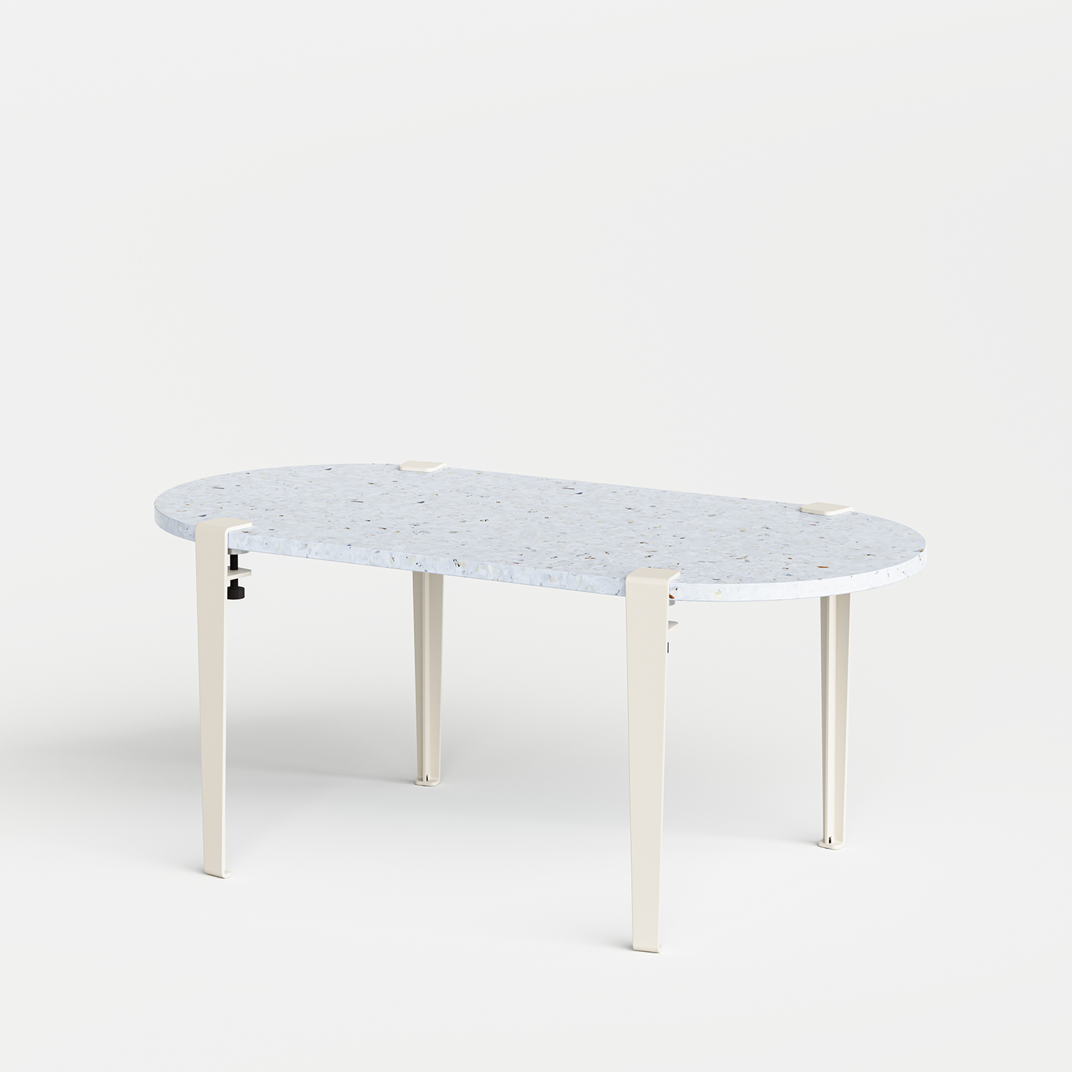TIPTOE oblong coffee table 100x50cm - Venezia recycled plastic
