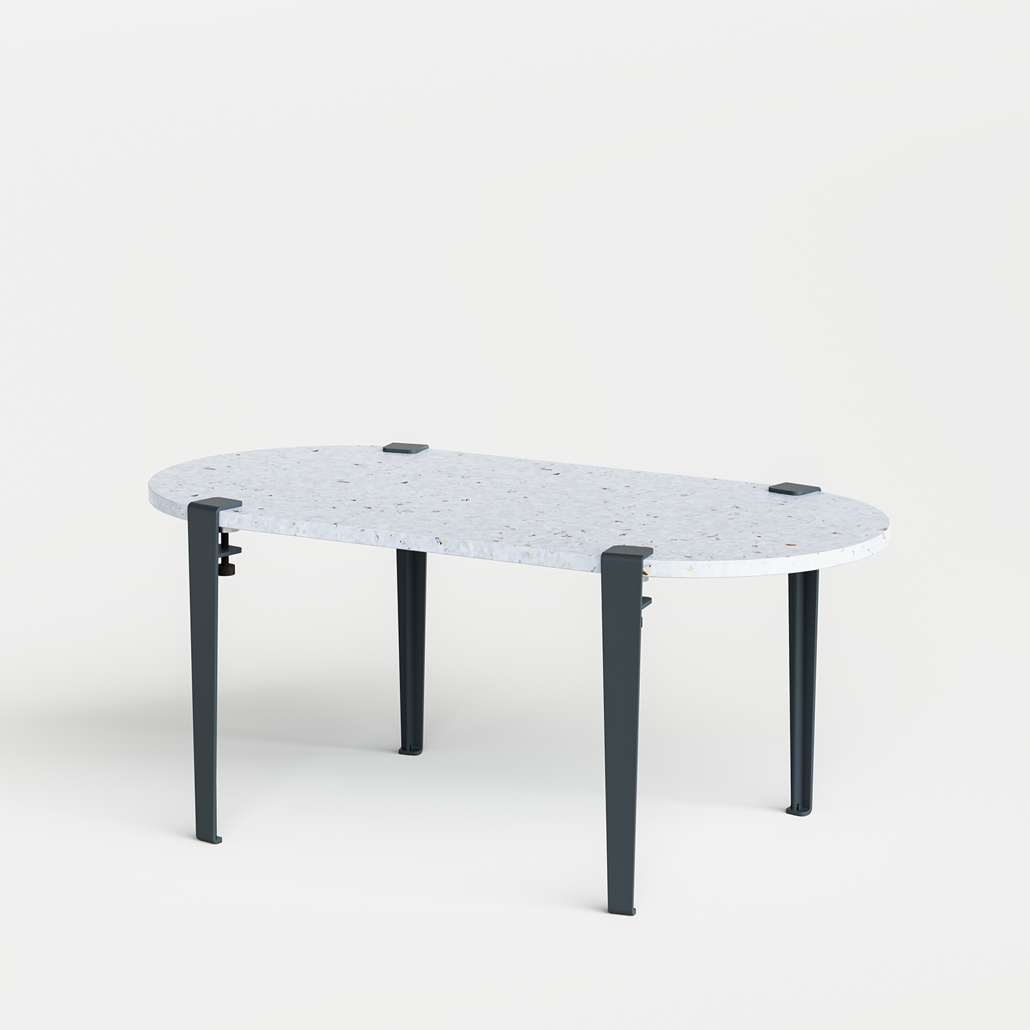 TIPTOE oblong coffee table 100x50cm - Venezia recycled plastic