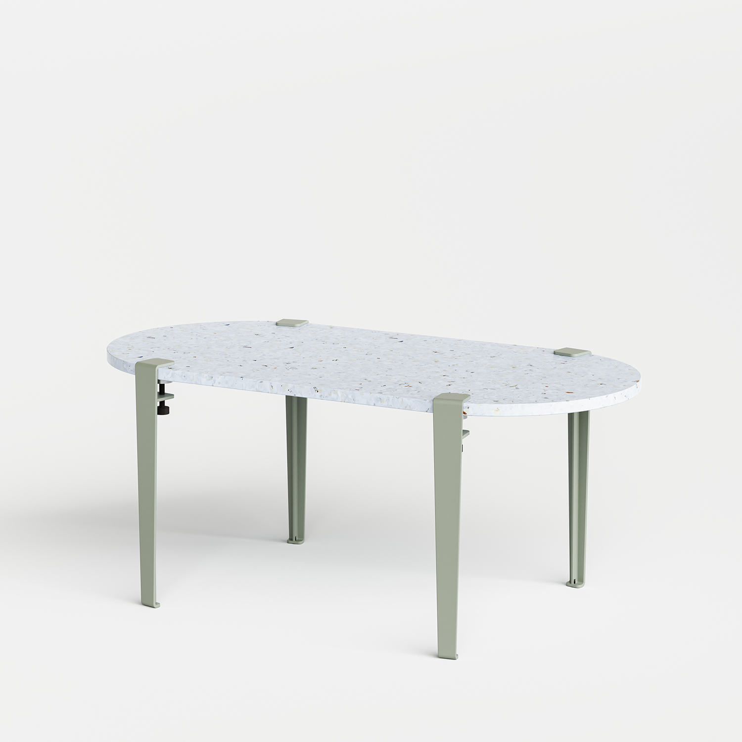 TIPTOE oblong coffee table 100x50cm - Venezia recycled plastic