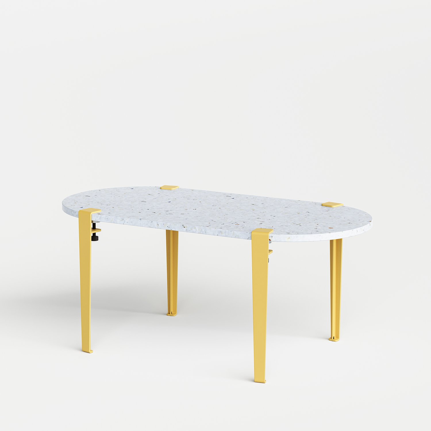 TIPTOE oblong coffee table 100x50cm - Venezia recycled plastic