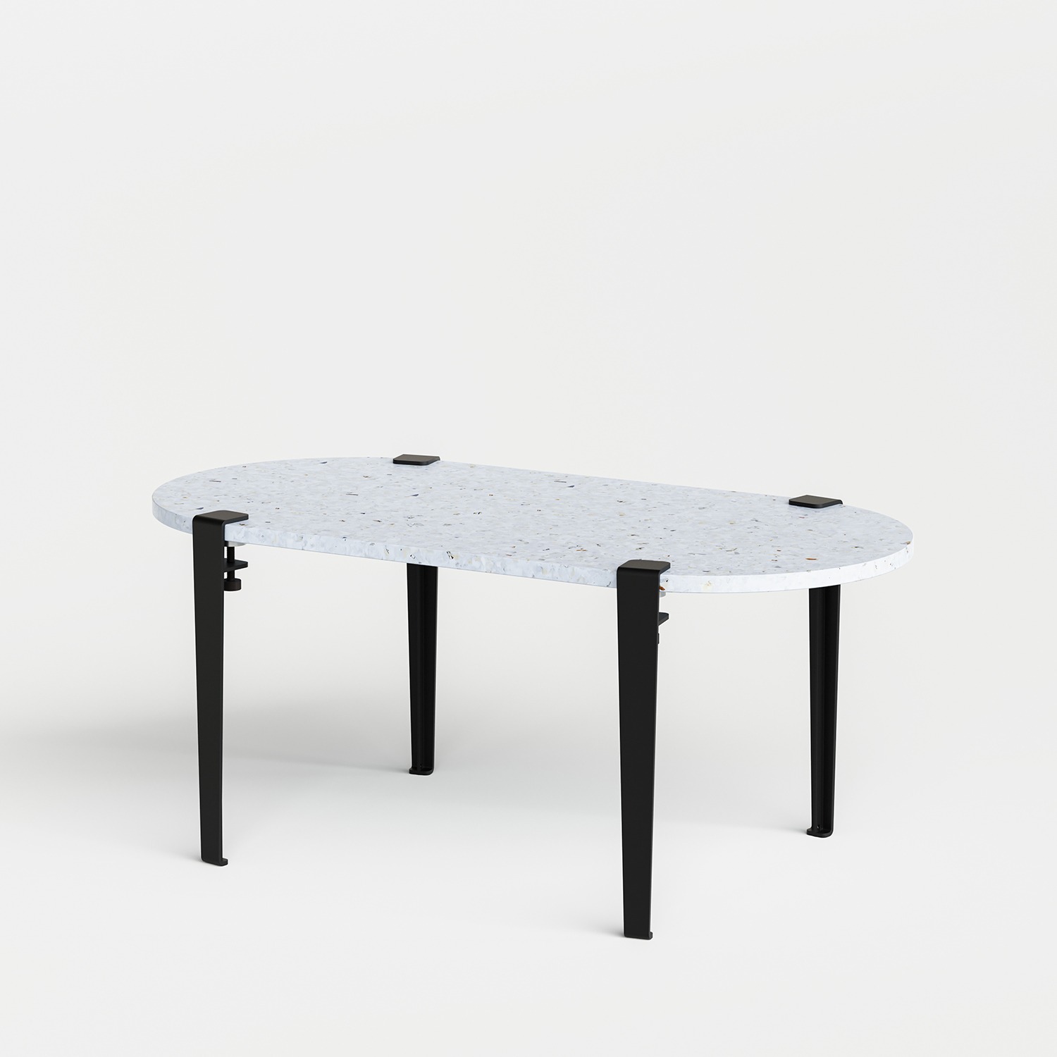 TIPTOE oblong coffee table 100x50cm - Venezia recycled plastic