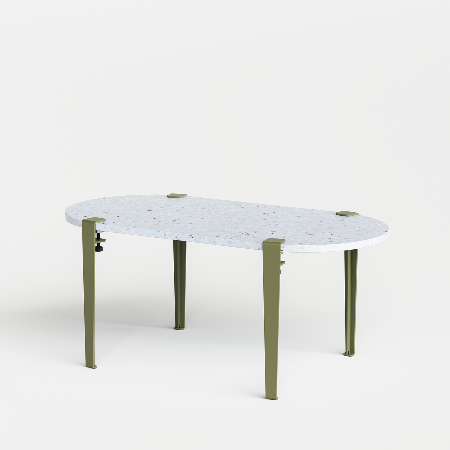 TIPTOE oblong coffee table 100x50cm - Venezia recycled plastic