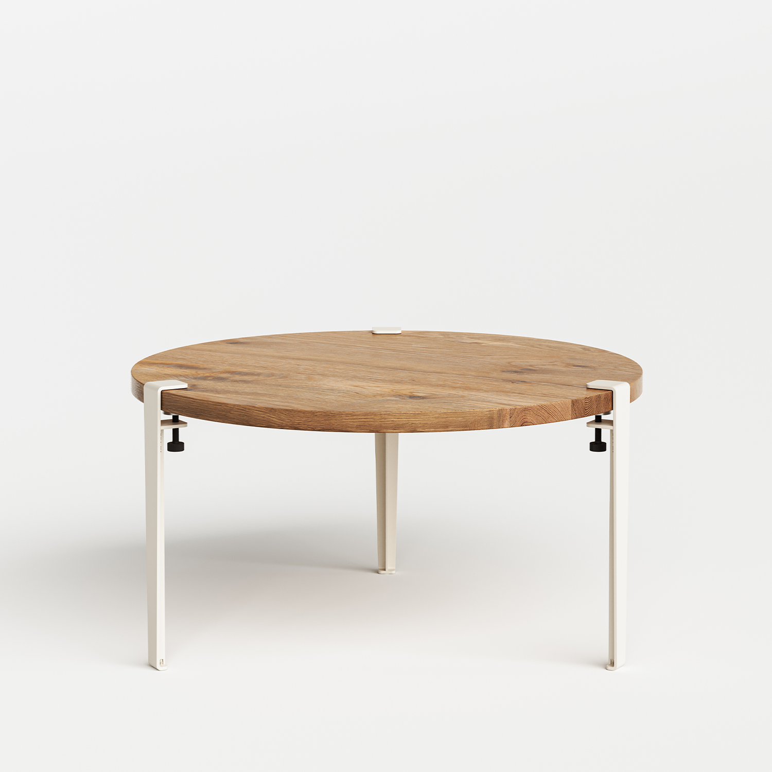 TIPTOE round coffee table Ø 80cm - reclaimed wood
