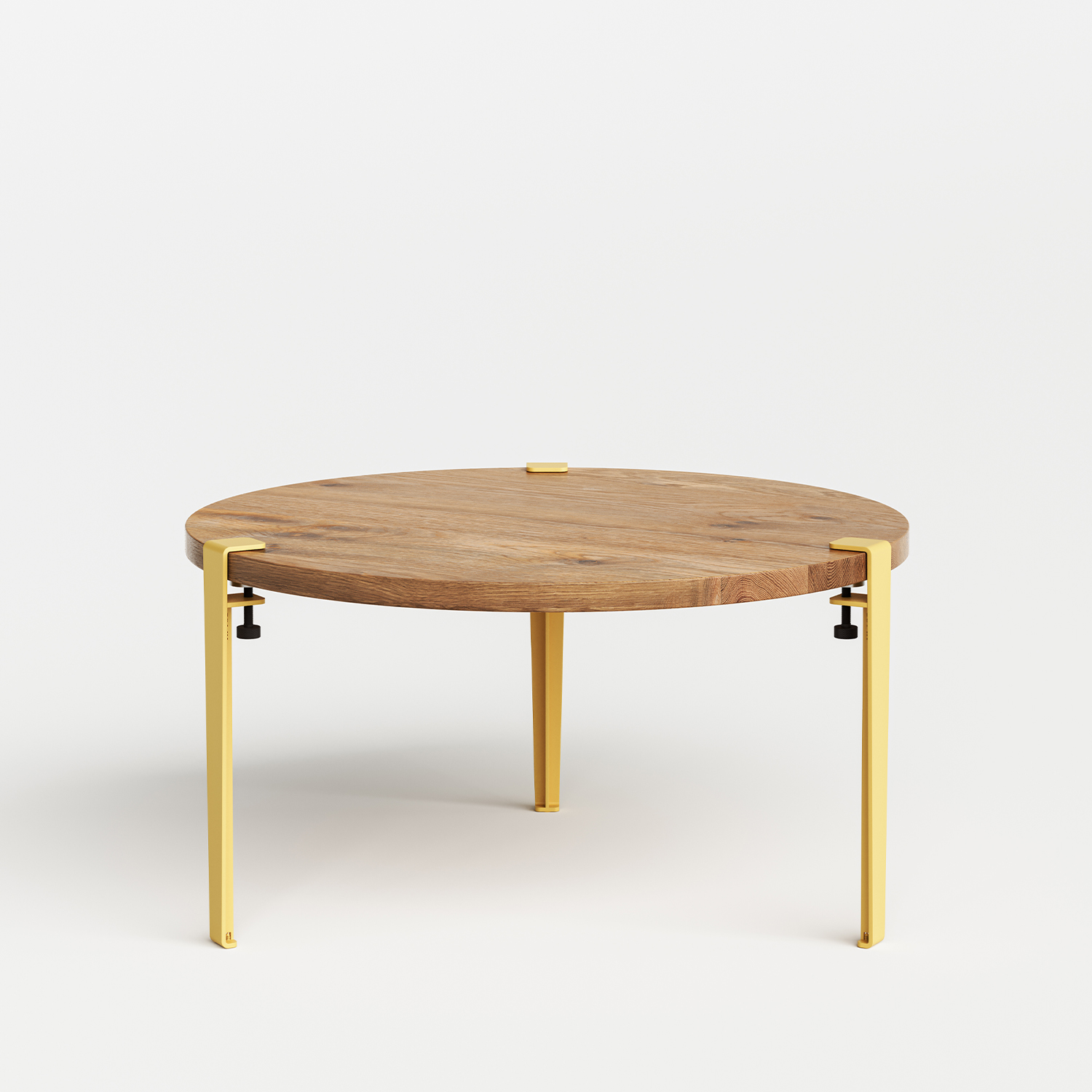 TIPTOE round coffee table Ø 80cm - reclaimed wood