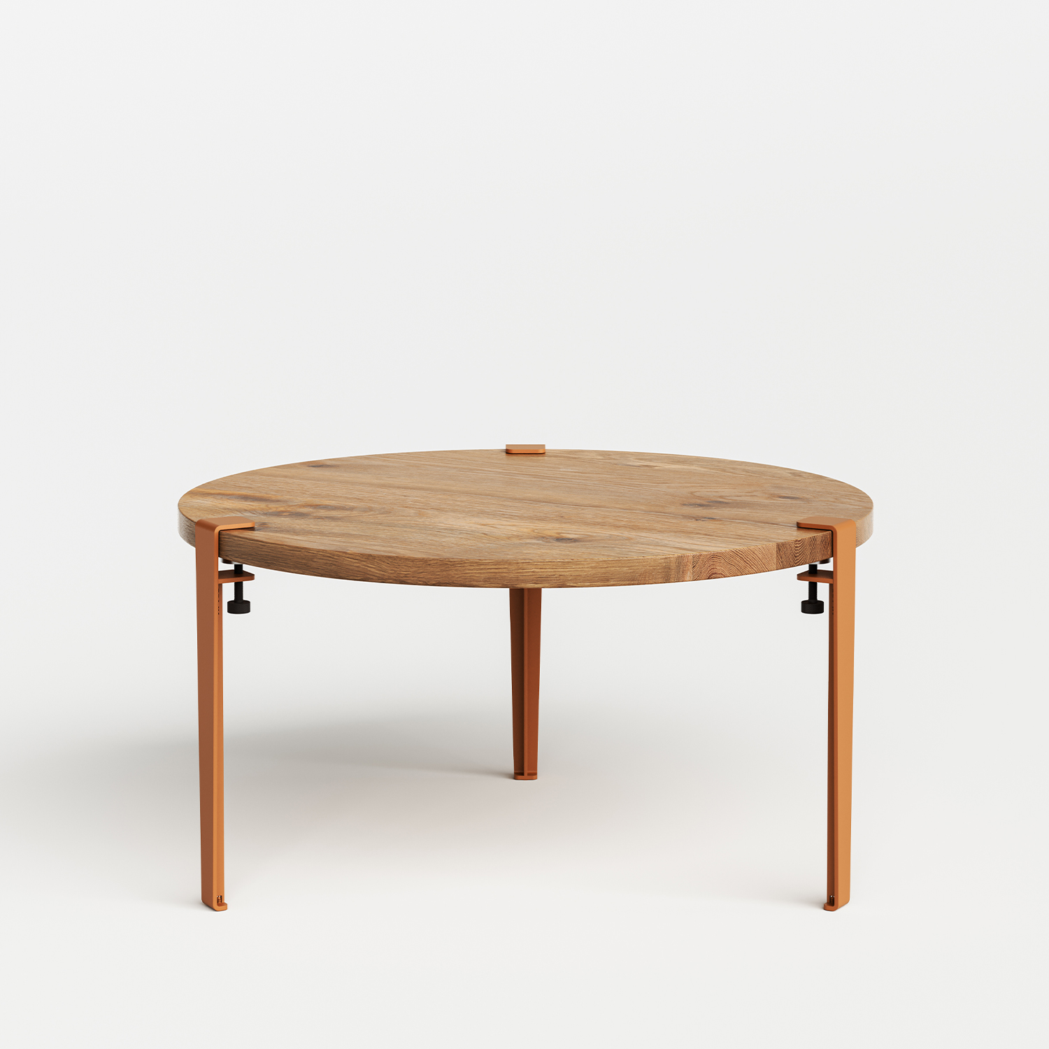 TIPTOE round coffee table Ø 80cm - reclaimed wood