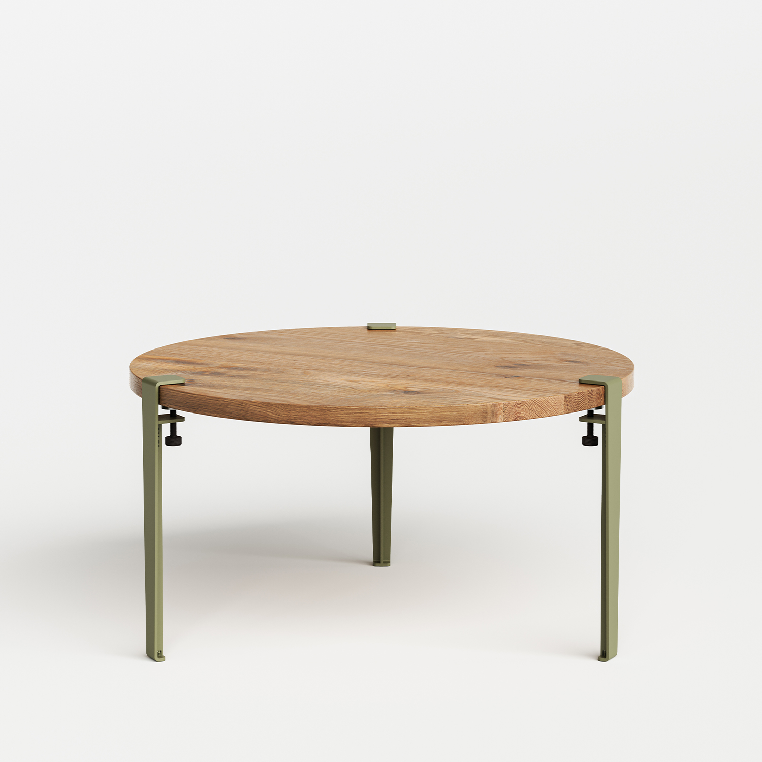 TIPTOE round coffee table Ø 80cm - reclaimed wood