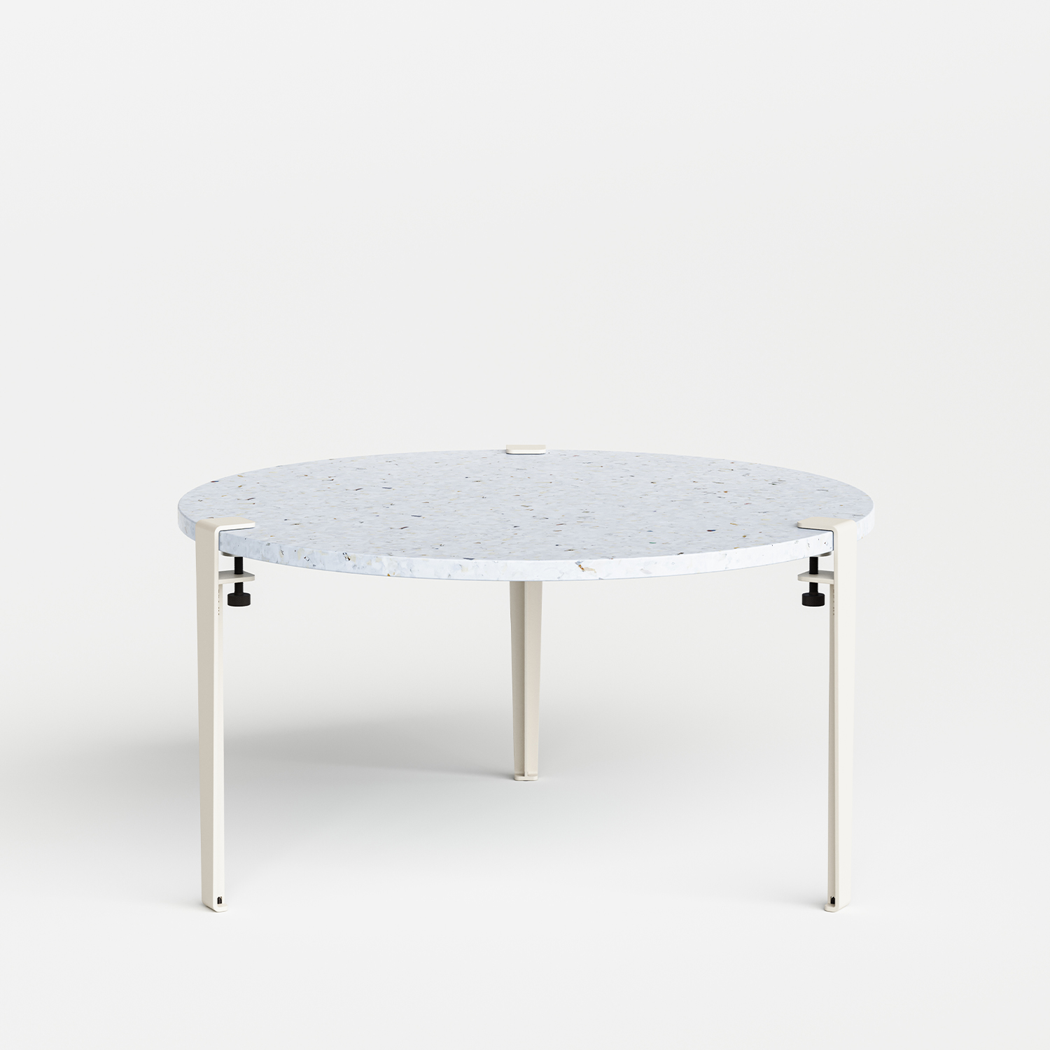 TIPTOE round coffee table Ø 80cm - Venezia recycled plastic