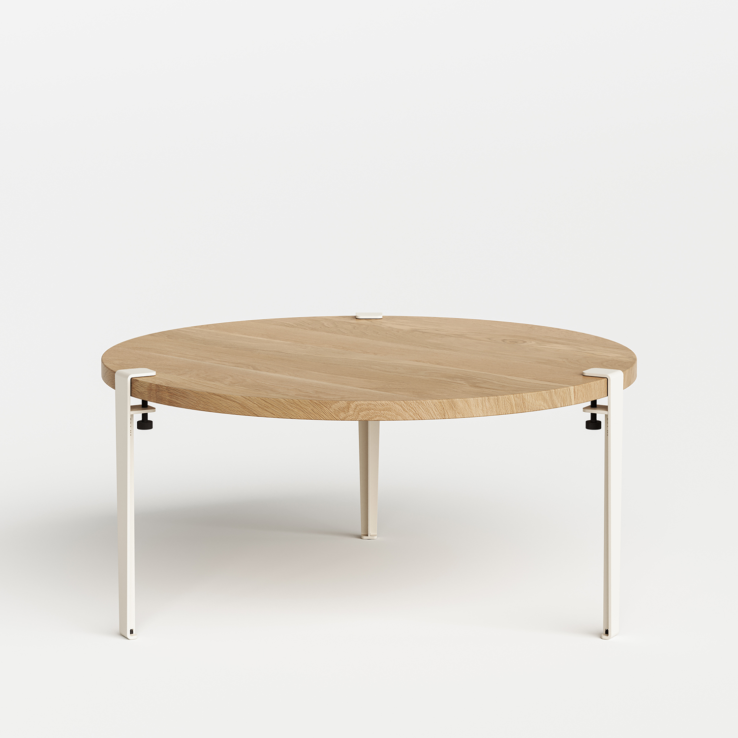 TIPTOE round coffee table Ø 90cm - solid oak