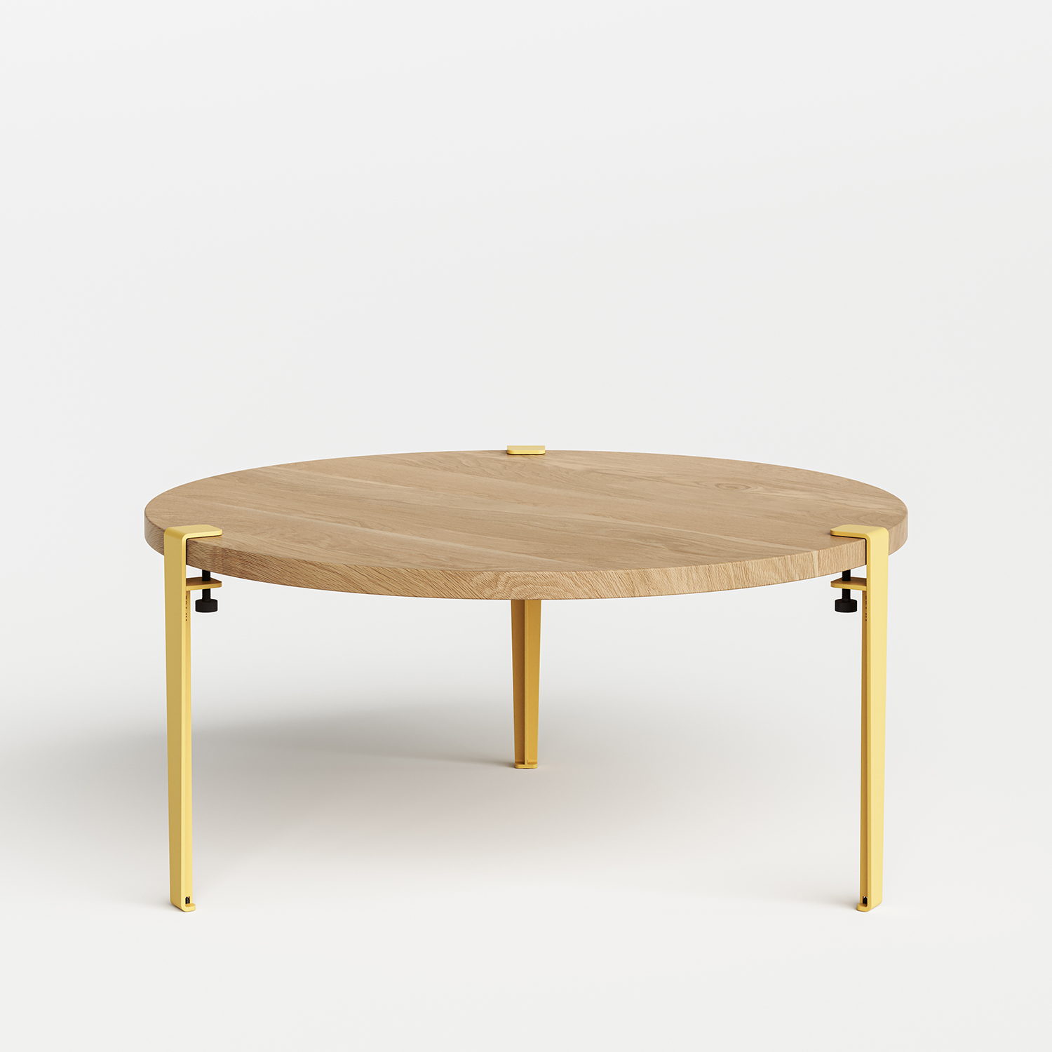 TIPTOE round coffee table Ø 90cm - solid oak