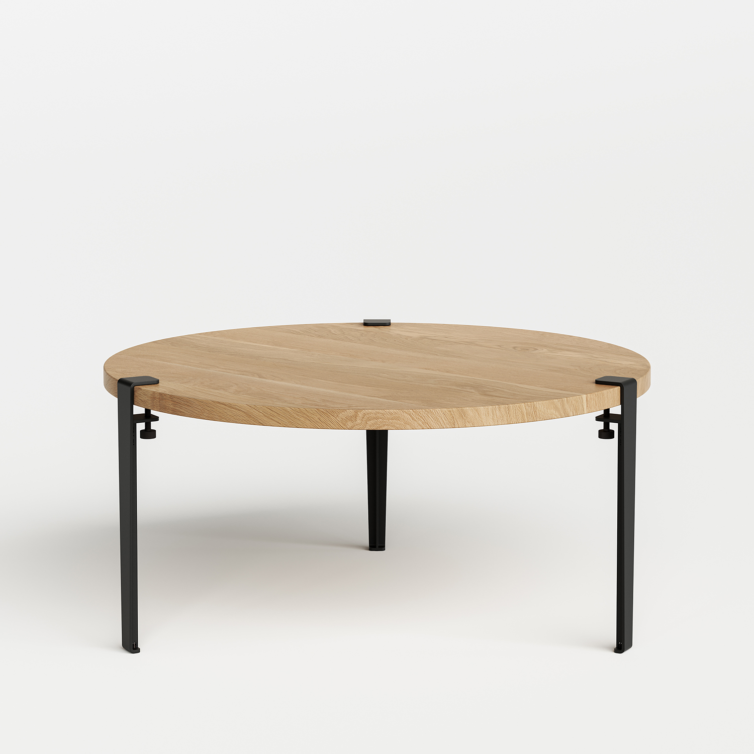 TIPTOE round coffee table Ø 90cm - solid oak