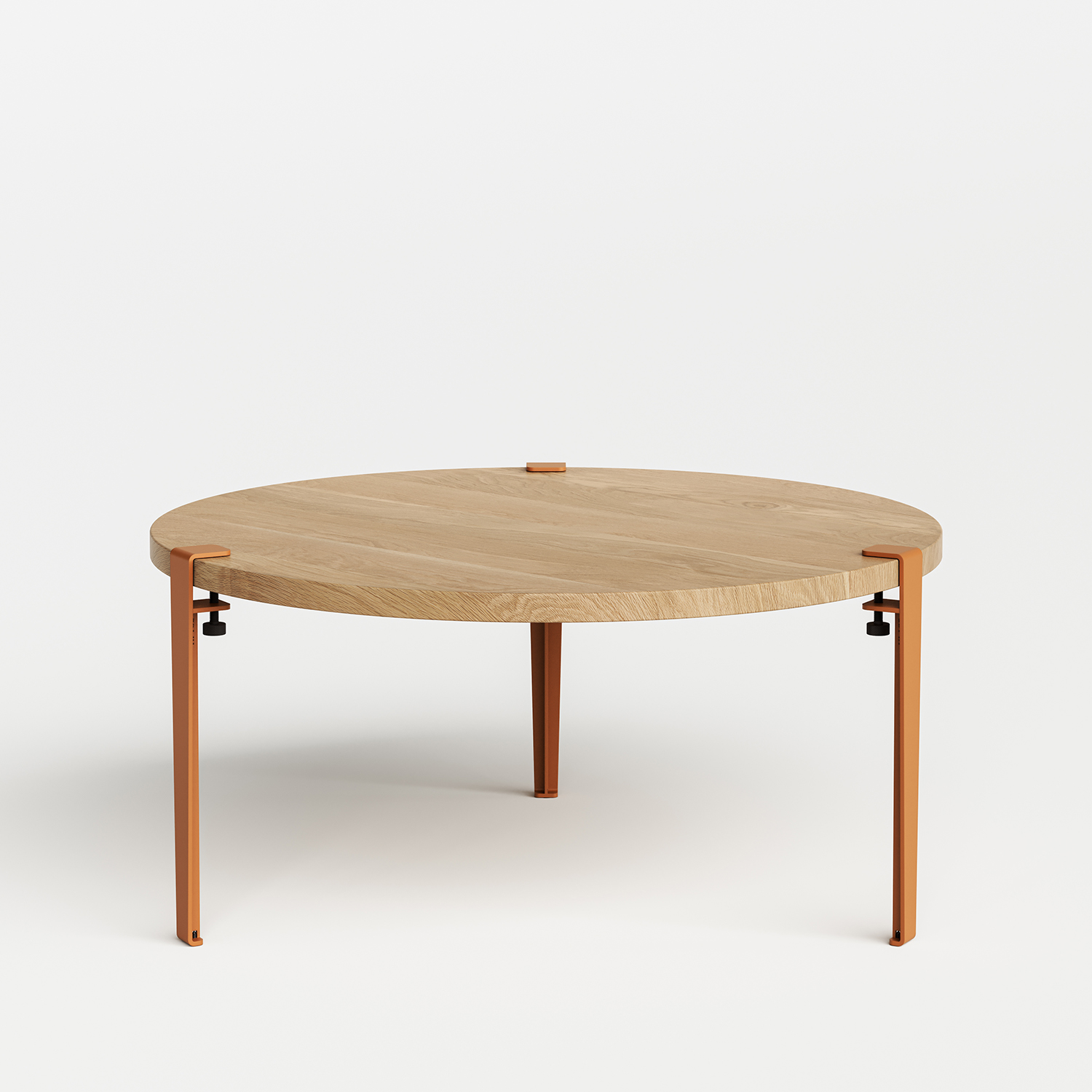 TIPTOE round coffee table Ø 90cm - solid oak