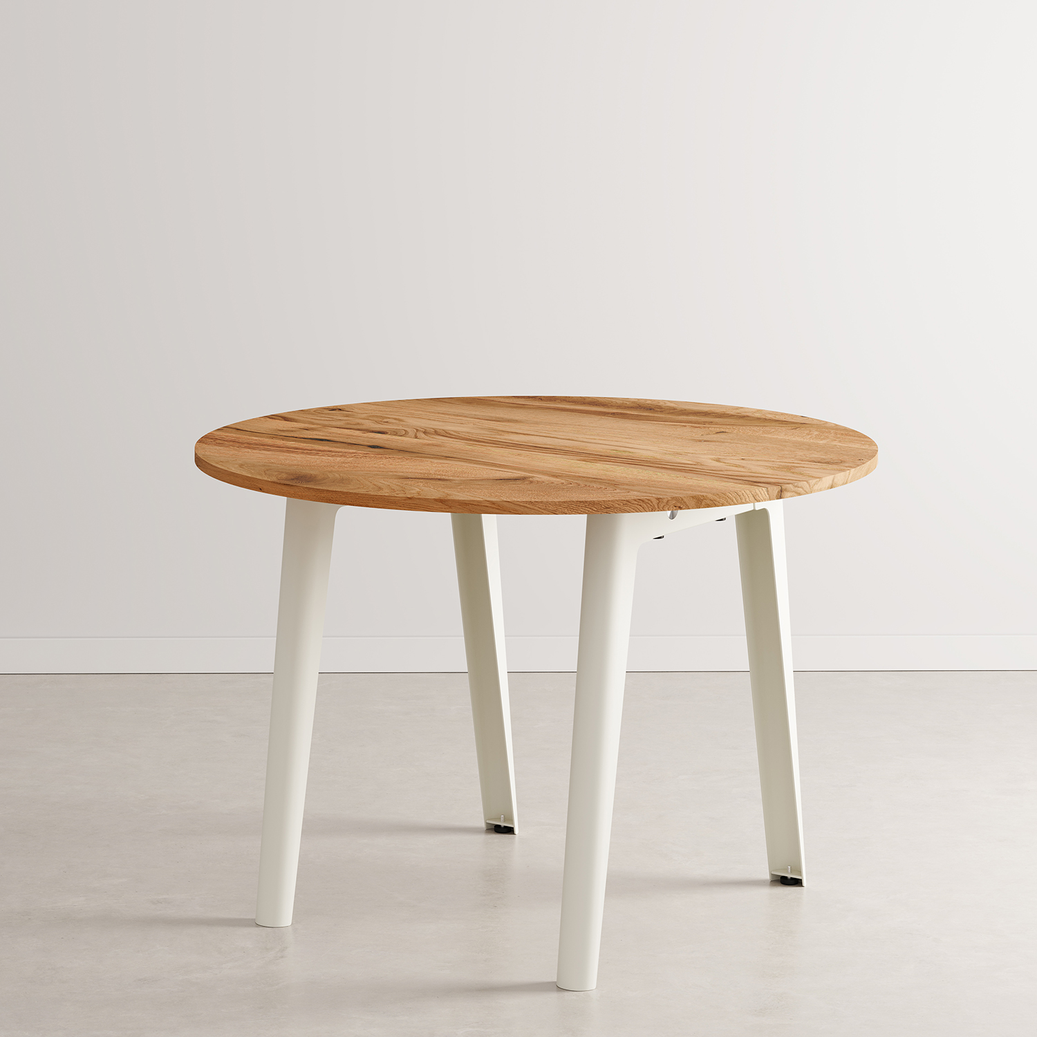 NEW MODERN round table Ø 110cm - reclaimed wood