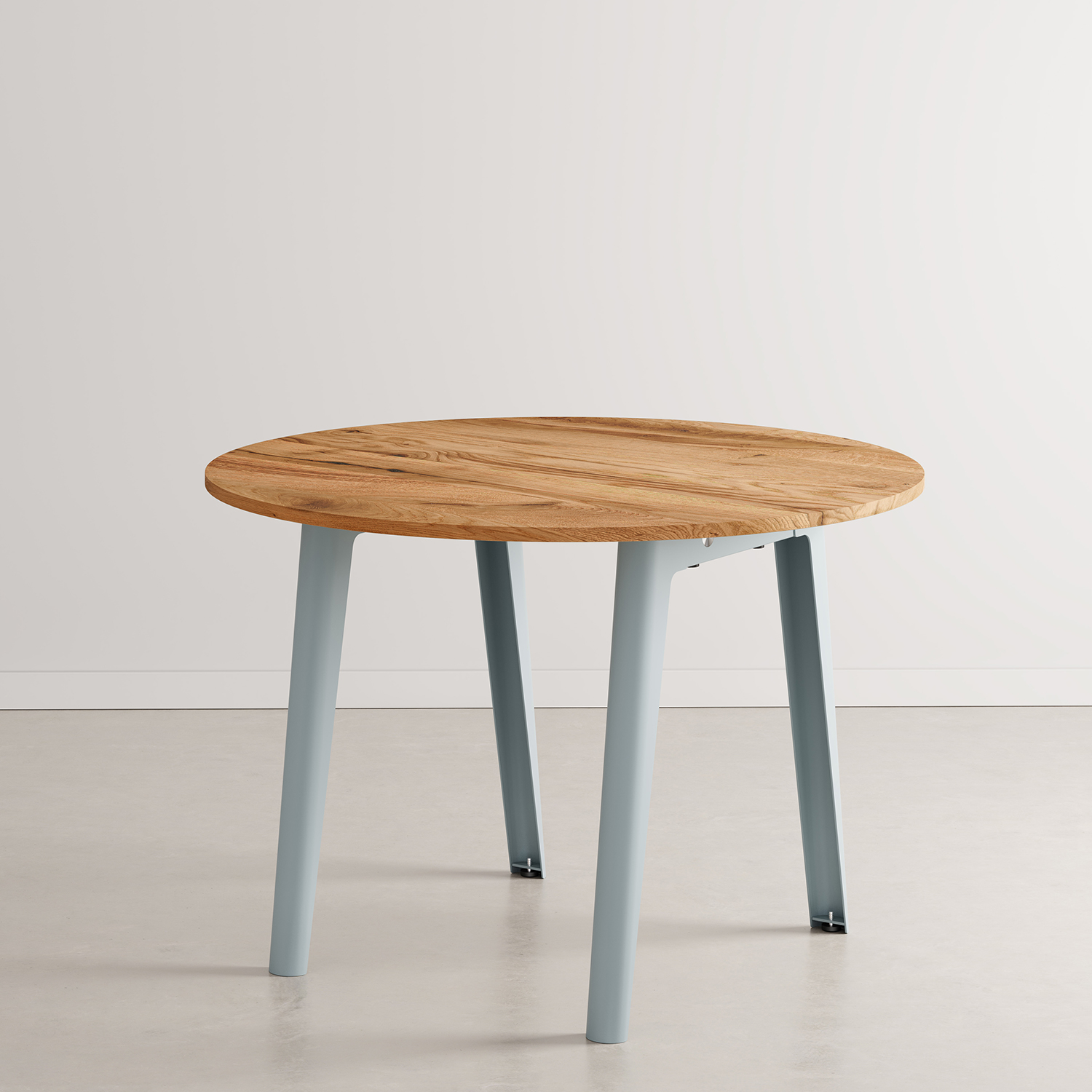 NEW MODERN round table Ø 110cm - reclaimed wood