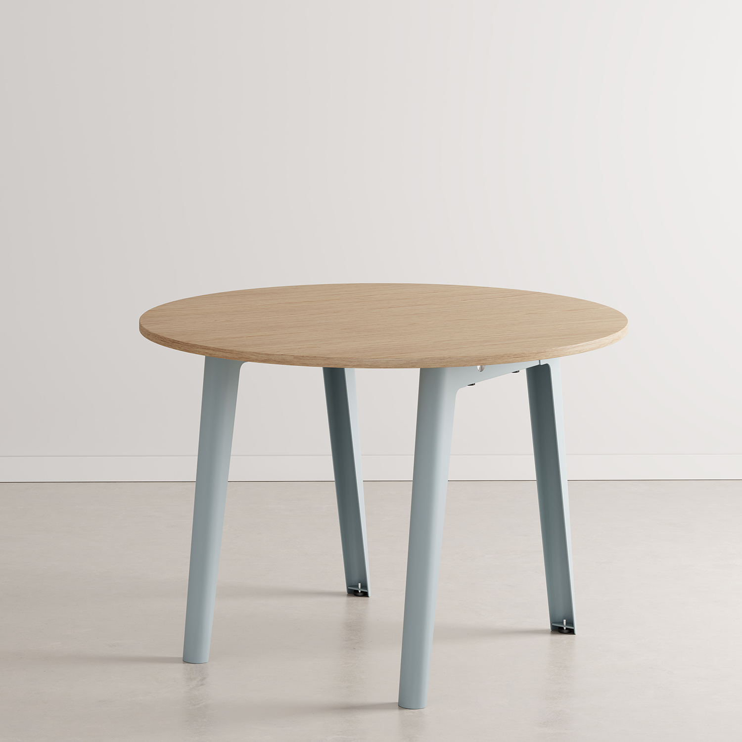 Runder Konferenztisch NEW MODERN Ø 110cm - öko-zertifiziertes Holz