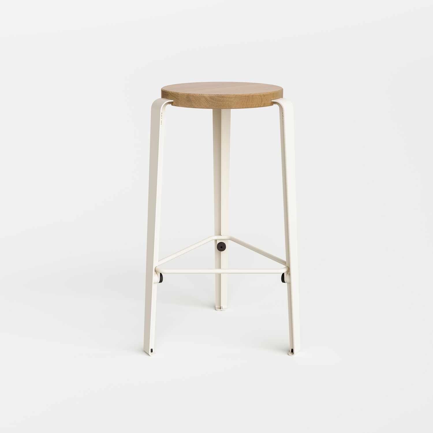 Barhocker LOU - Massive Eiche