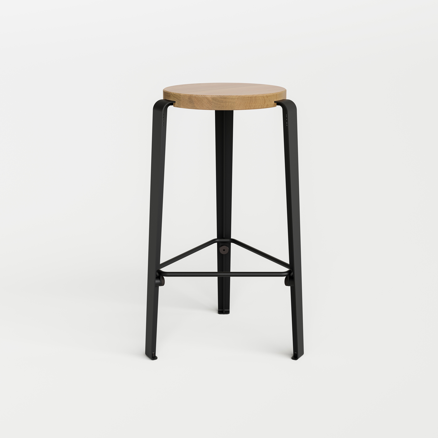 Barhocker LOU - Massive Eiche