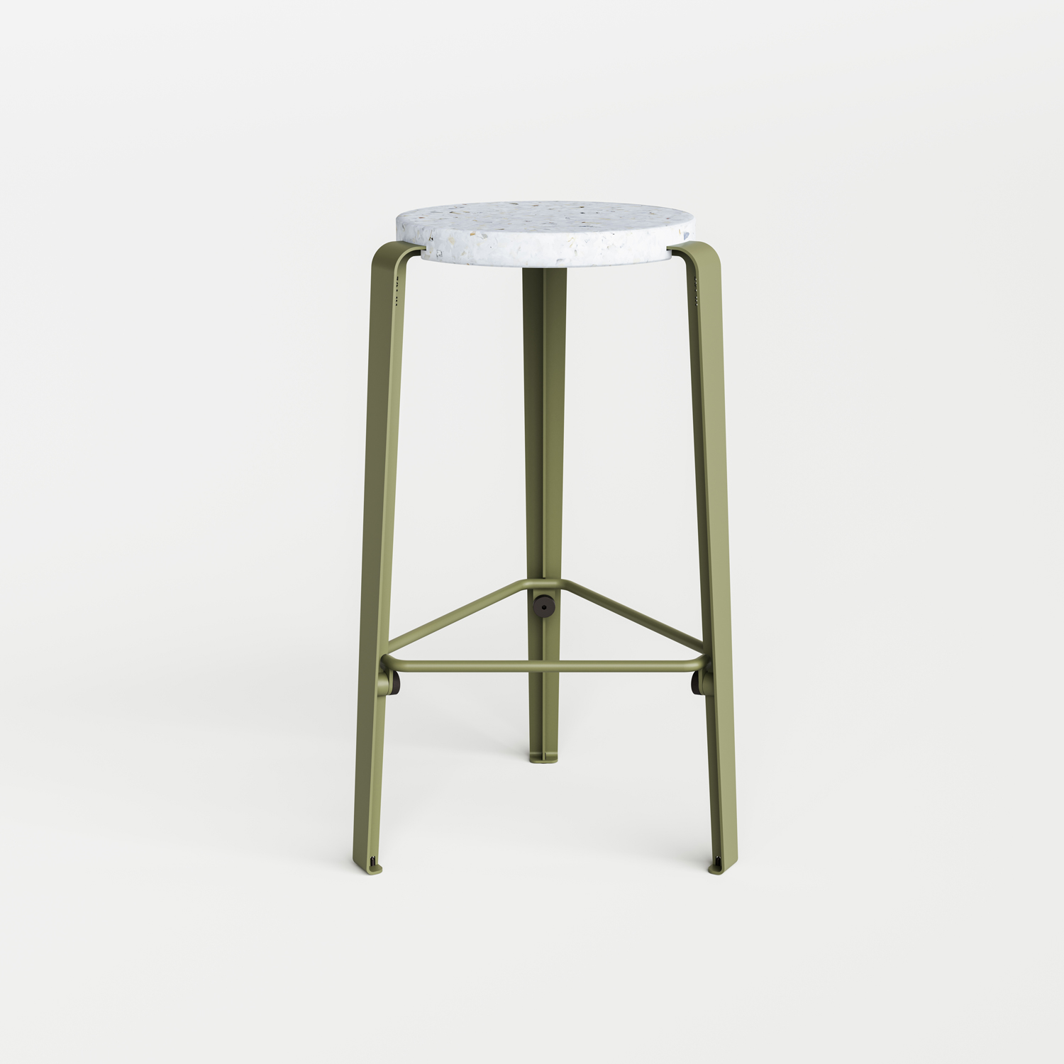 LOU bar stool - Venezia recycled plastic